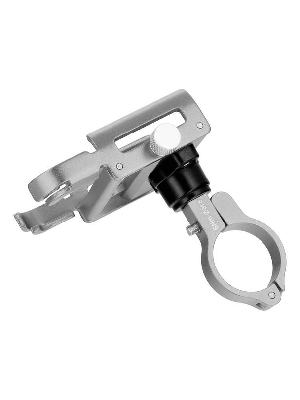 GUB uchwyt rowerowy na kierownicę P30 Aluminium srebrny