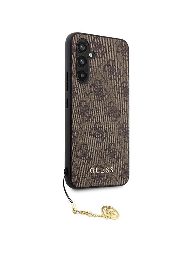 GUESS futerał do SAMSUNG S23 FE GUHCS23FEGF4GBR (4G Charm) brązowy