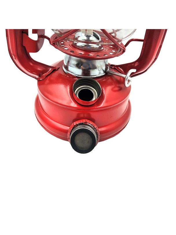 Lampa naftowa 24,5 cm RC032 czerwona
