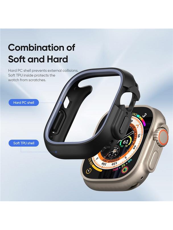 DUX DUCIS futerał BAMO do Apple Watch Ultra / Ultra 2 49 mm czarno szary