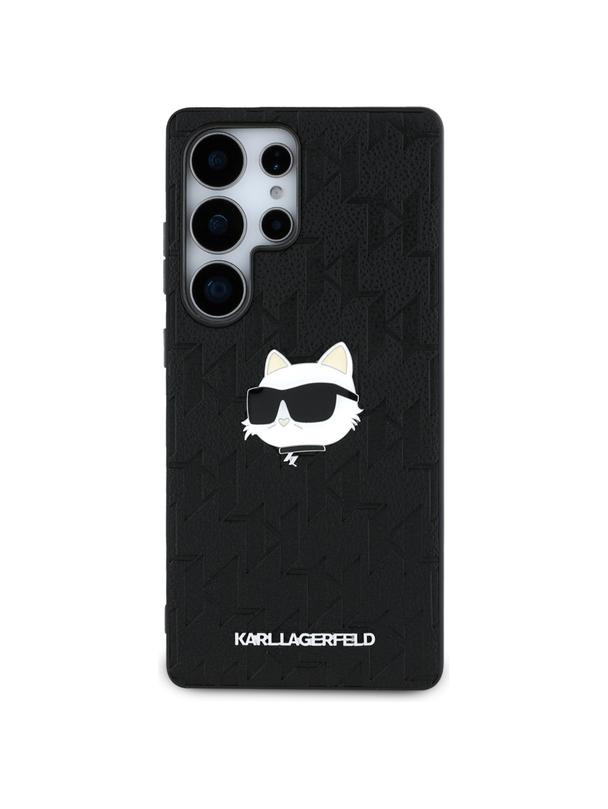 KARL LAGERFELD futerał do SAMSUNG S25 Ultra KLHCS25LPGKLCHPK (PU Monogram Choupette Head Pin) czarny