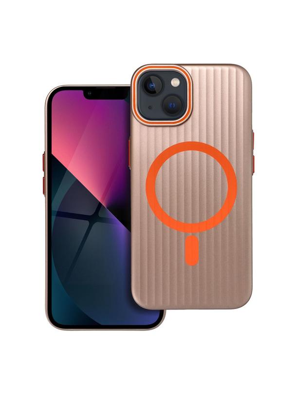 Futerał SIMPLY kompatybilny z MagSafe do IPHONE 13 tytan pustynny