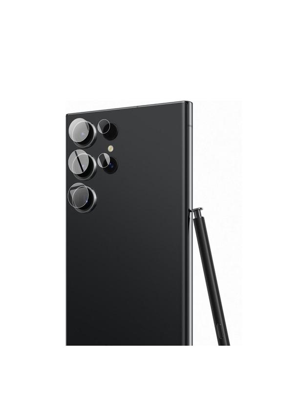 Szkło hartowane Tempered Glass Camera Full Cover - do Samsung S23 Ultra
