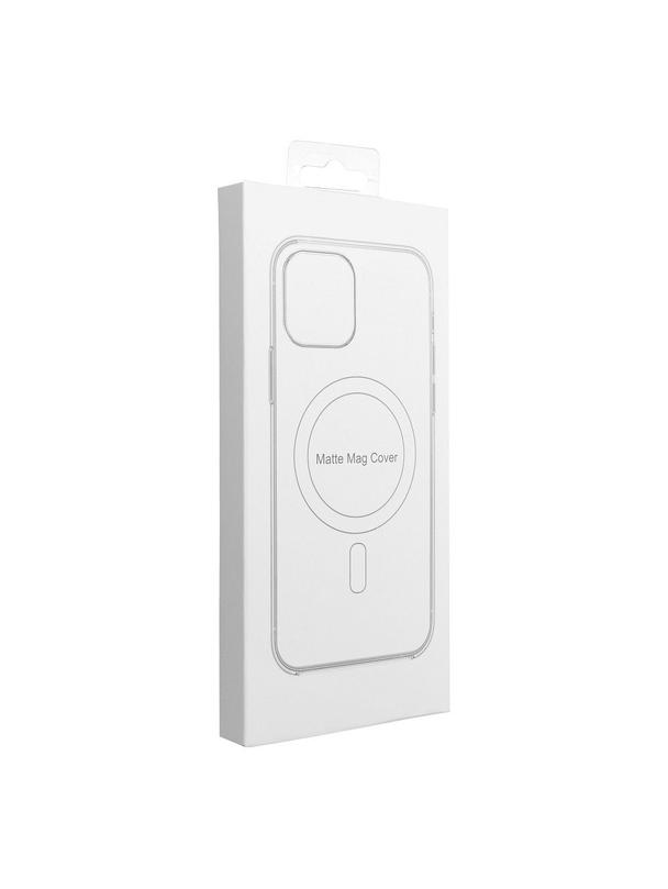 Futerał FULL MATTE MAG COVER kompatybilny z MagSafe do IPHONE 16 Pro brązowy