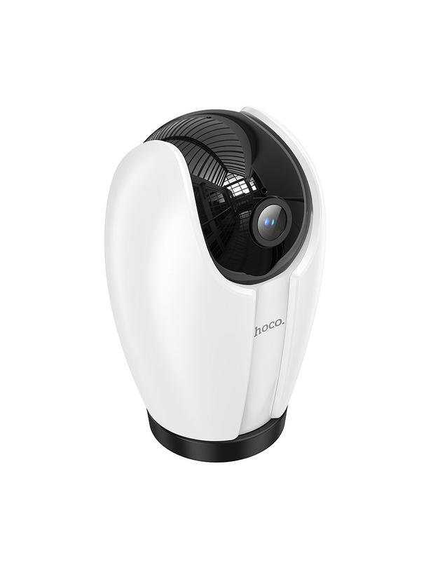 Kamera wewnętrzna Hoco 3MP Full HD Wi-Fi D6 biała