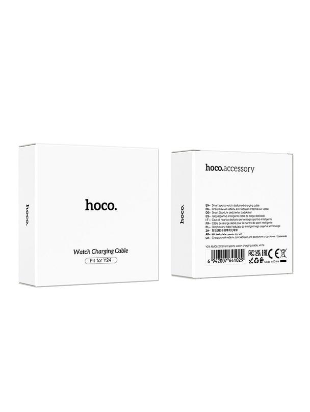 Kabel do ładowania smartwatcha Hoco 0,6 m Y24 biały
