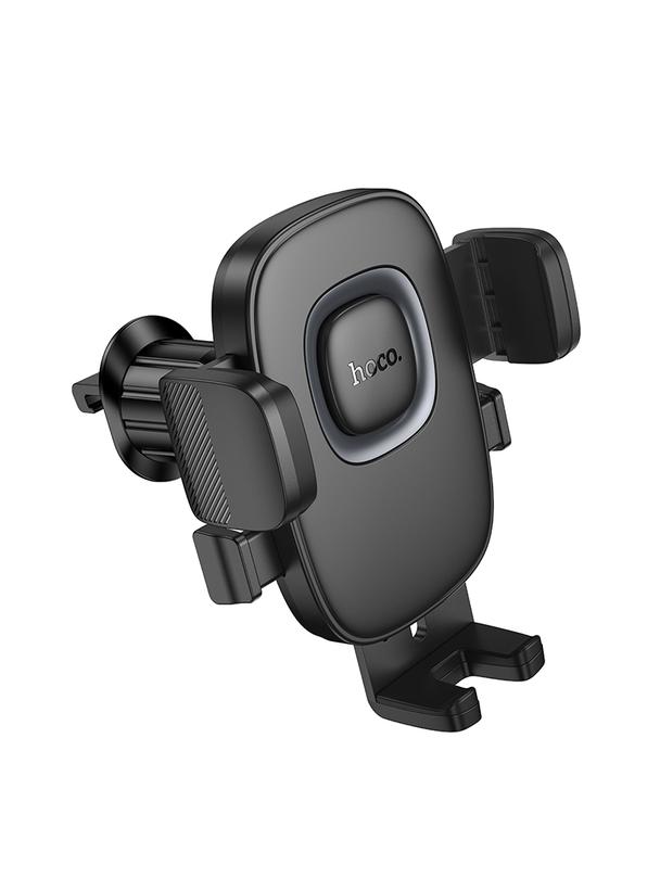 Uchwyt na telefon do samochodu uniwersalny Hoco do kratki H75 czarny