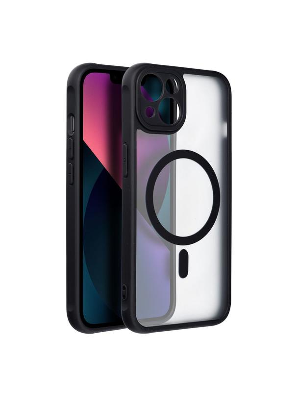 Futerał FULL MATTE MAG COVER kompatybilny z MagSafe do IPHONE 13 czarny
