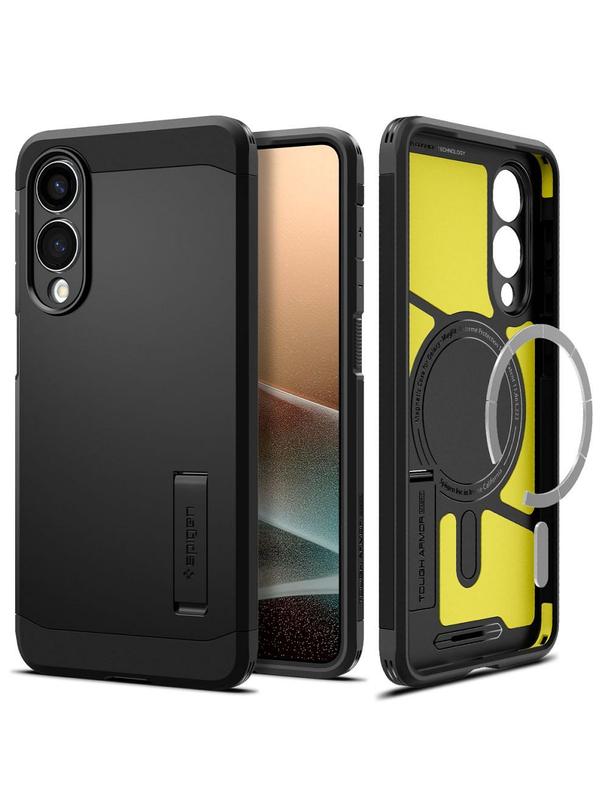 SPIGEN futerał TOUGH ARMOR kompatybilny z MagSafe do SAMSUNG S25 Edge black