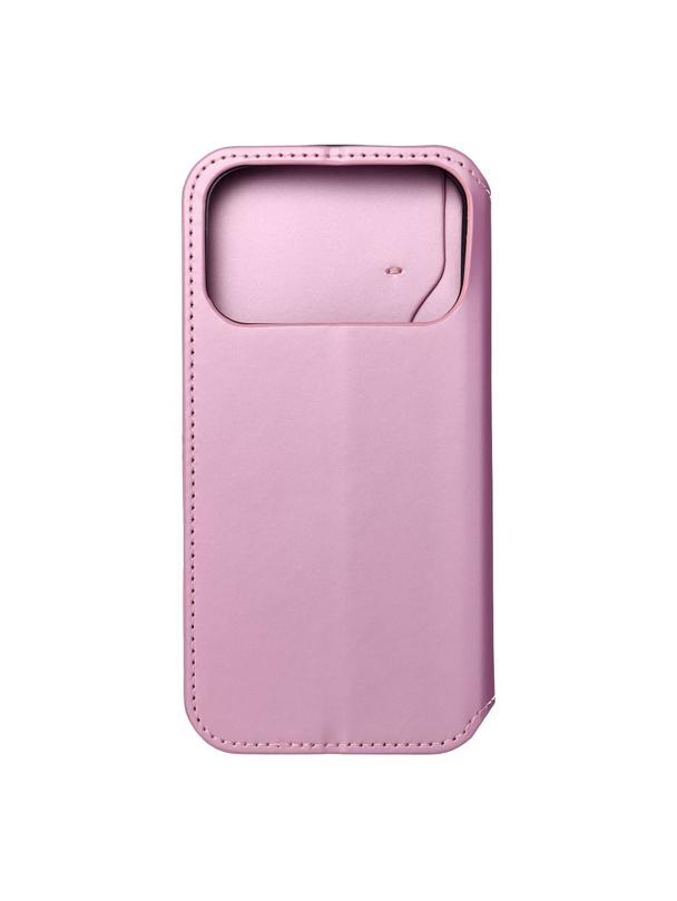 Kabura DUAL POCKET Book do IPHONE 17 Pro jasny różowy