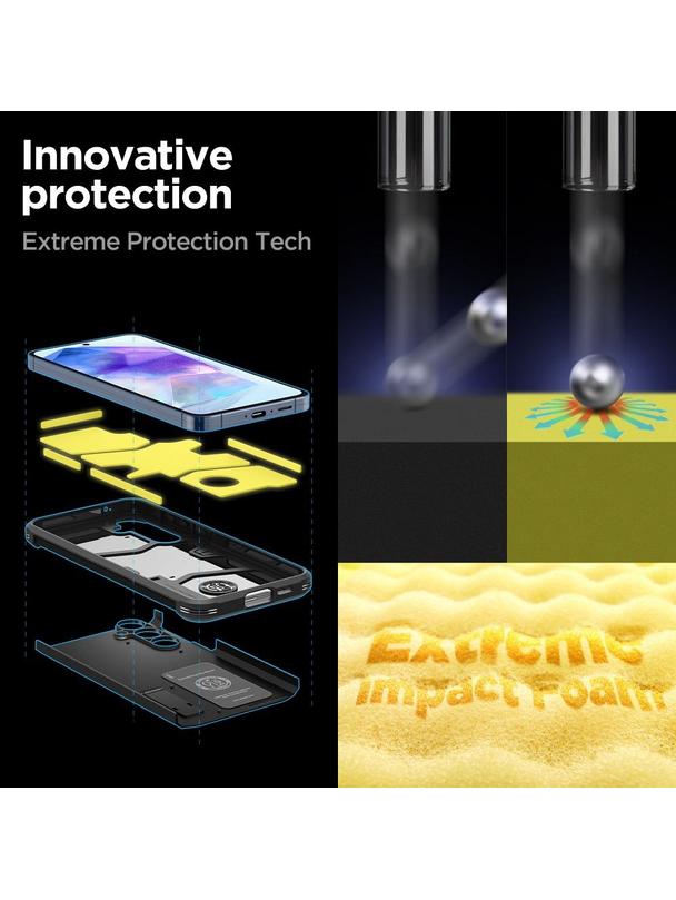 SPIGEN futerał TOUGH ARMOR do SAMSUNG A55 5G black