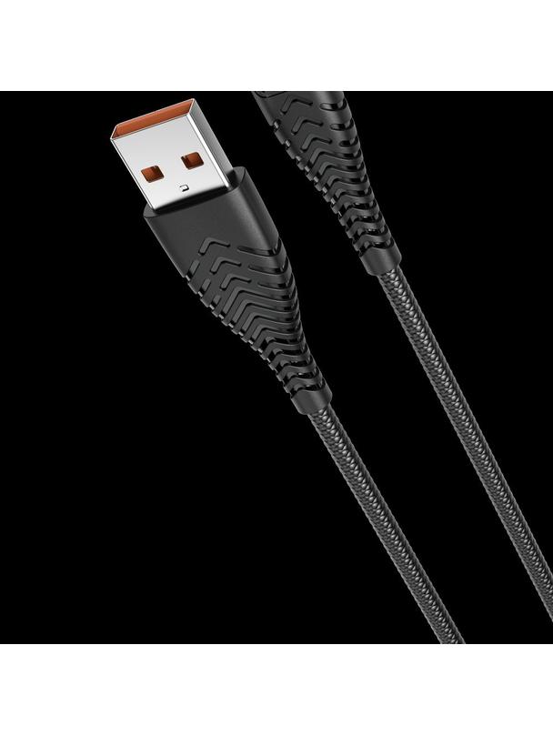 Kabel USB A do Typ C VEGER 2,4A V104 1,2 m czarny