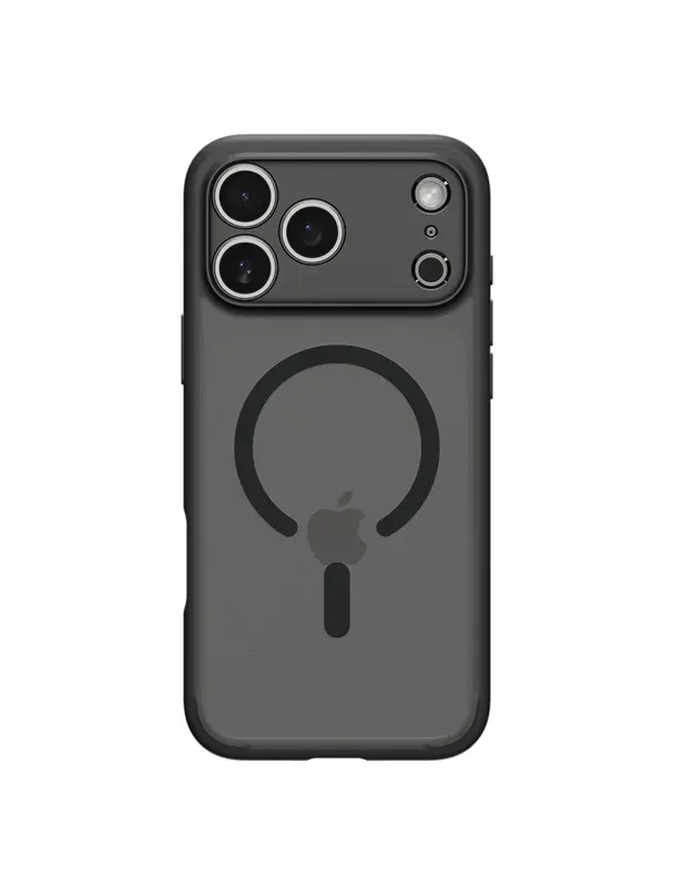 SPIGEN futerał ULTRA HYBRID MAG kompatybilny z MagSafe do IPHONE 17 Pro frost black