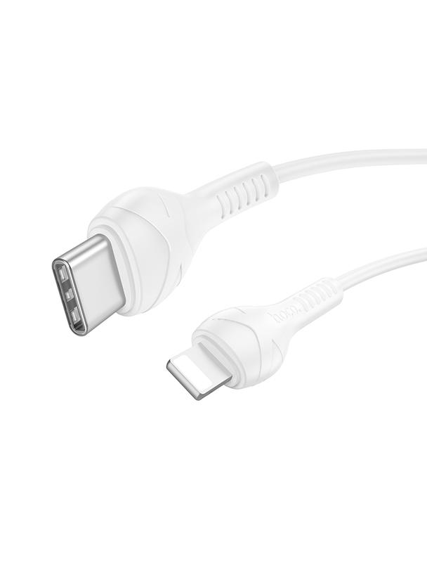Kabel USB C do Lightning Hoco PD 27W 1 m X37 biały