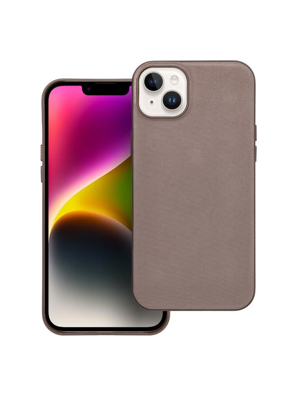 Futerał WOVEN MAG COVER kompatybilny z MagSafe do IPHONE 14 Plus jasny brązowy
