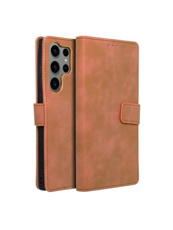 Kabura TENDER Book do SAMSUNG S23 Ultra brązowy