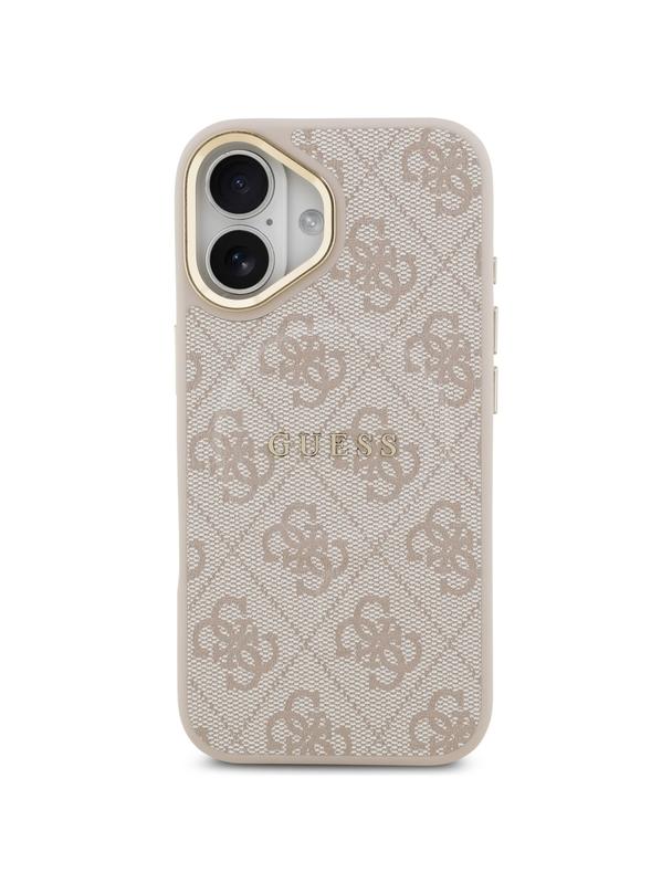 GUESS futerał do IPHONE 17 kompatybilny z MagSafe GUHMP17SP4MSEGCP (PU 4G W/ Classic) różowy