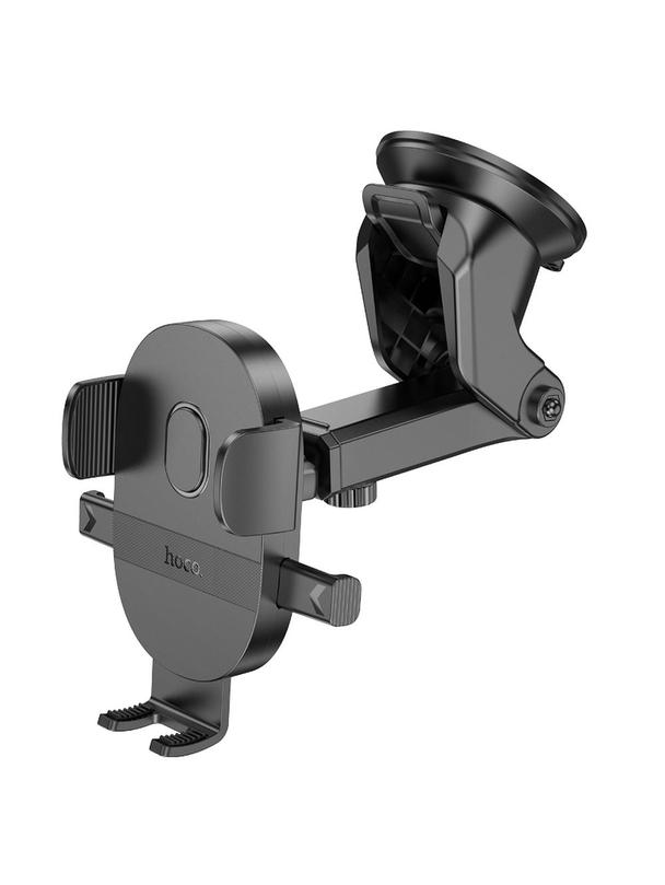 Uchwyt na telefon do samochodu uniwersalny Hoco do szyby / deski H19 czarny