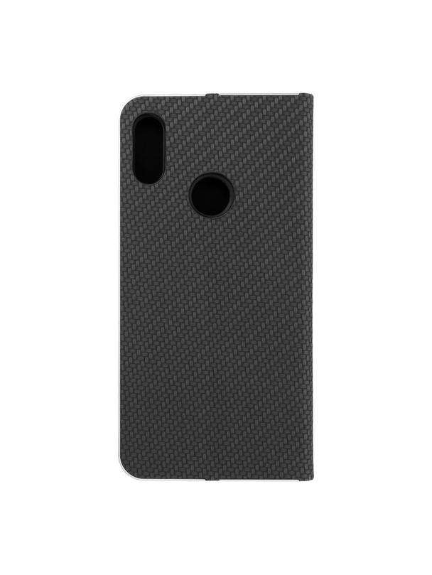 Kabura LUNA Book Carbon do HUAWEI Y6 2019 czarny