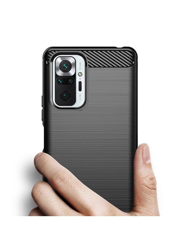 Futerał CARBON do XIAOMI Redmi Note 10 5G czarny