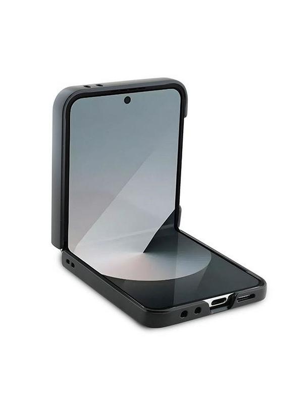 GUESS futerał do SAMSUNG Z Flip 6 GUHCZF6HGGSHK (HC PU 4G Glitter Script) czarny