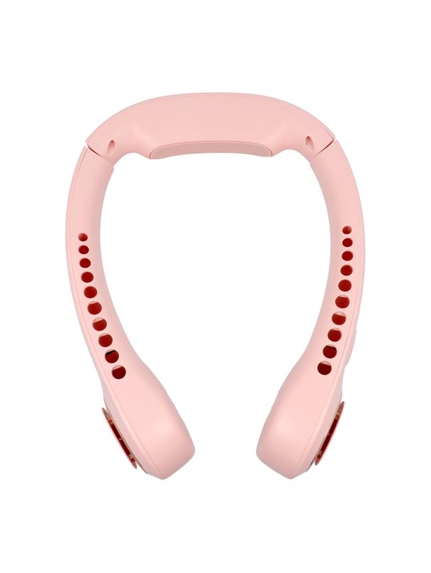 Przenośny wentylator na szyję F50 różowy