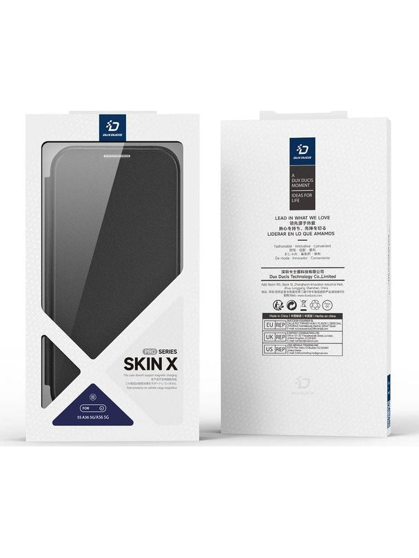 DUX DUCIS kabura SKIN X PRO kompatybilna z MagSafe do SAMSUNG A36/A56 5G czarna