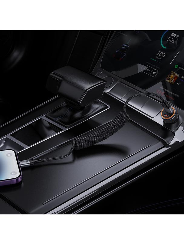 Kabel USB C do Lightning Hoco PD 27W 1,5 m X121 czarny