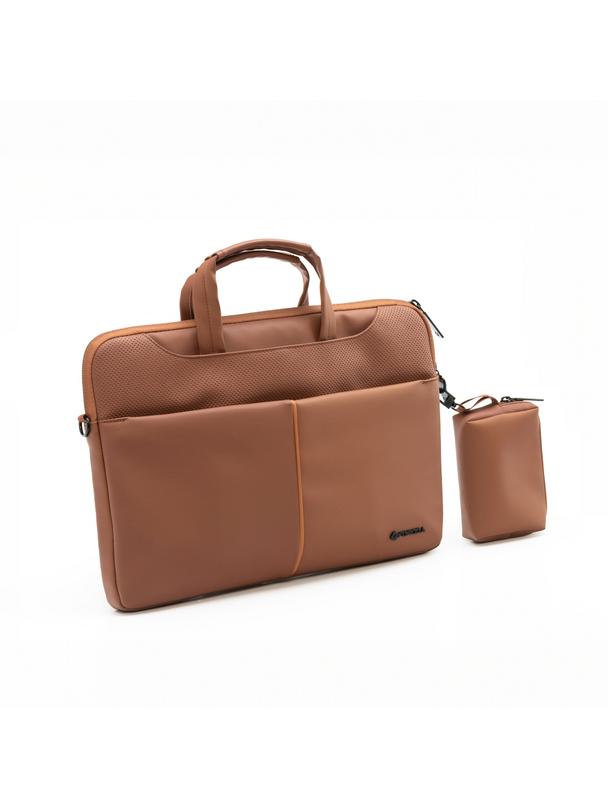 Torba na laptopa 15,6" Forcell F-Protect URBAN STYLE brązowa