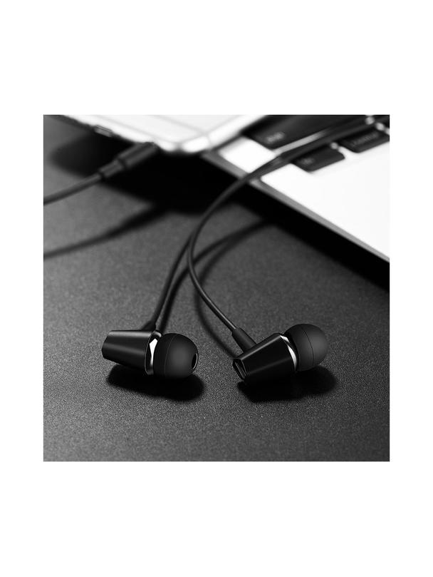 Słuchawki przewodowe douszne Jack 3,5 mm Hoco M34 czarne