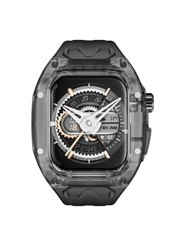 WiWU - Pasek do smartwatcha Wi-WB013 Rambo Watch Band 42/44/45mm - czarny