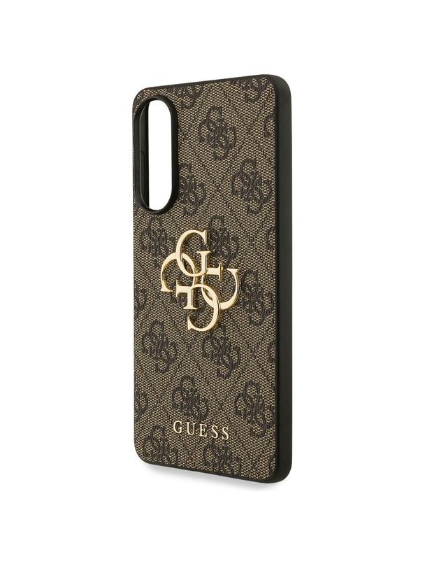 GUESS futerał do SAMSUNG S25 Edge GUHCS25E4GMGBR (4G PU Big Logo) brązowy