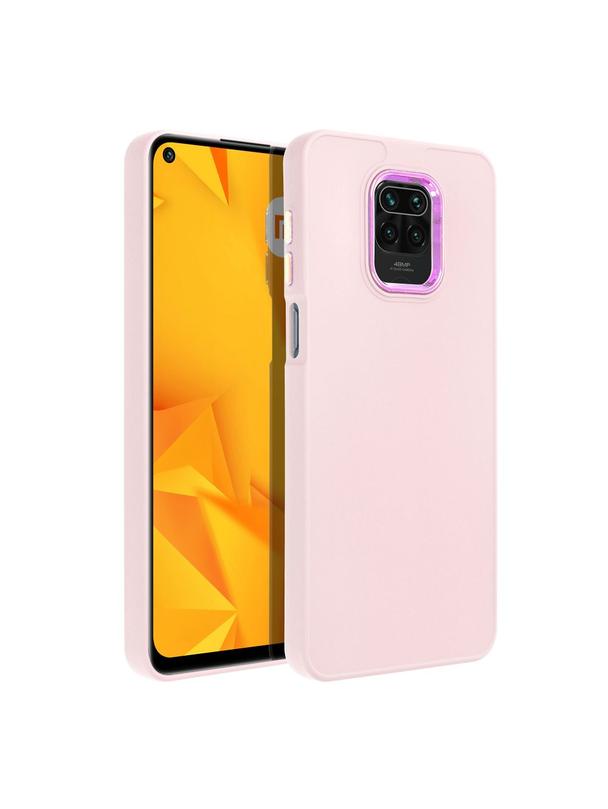 Futerał FRAME do XIAOMI Redmi Note 9S / 9 Pro pudrowy róż
