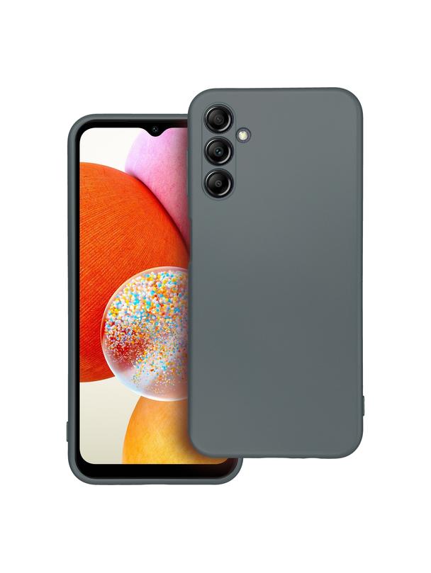 Futerał METALLIC do SAMSUNG A14 5G / A14 4G szary