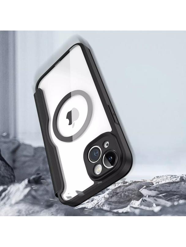 DUX DUCIS kabura SKIN X PRO kompatybilna z MagSafe do IPHONE 14 Plus czarna