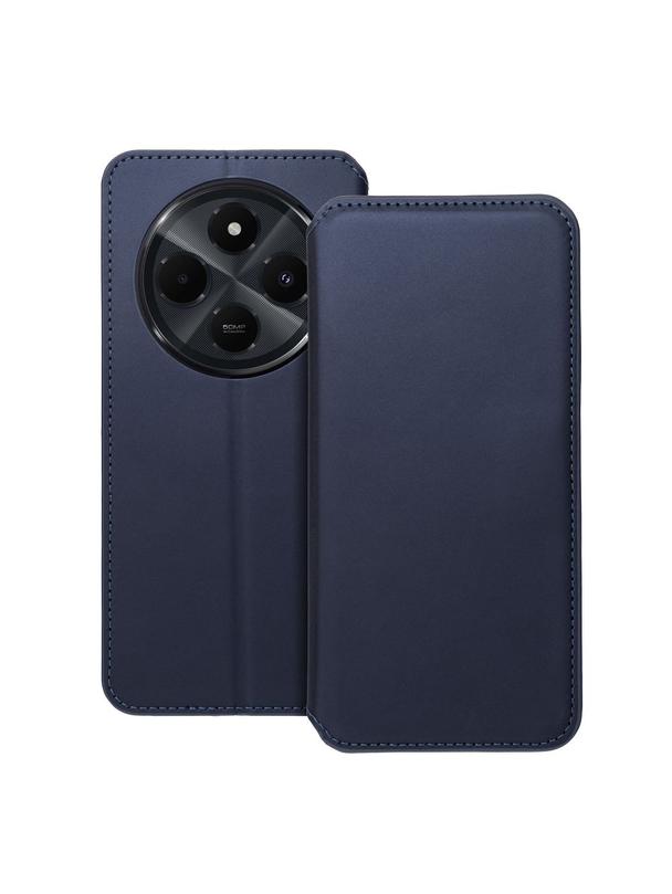 Kabura DUAL POCKET Book do XIAOMI Redmi 14c granatowy