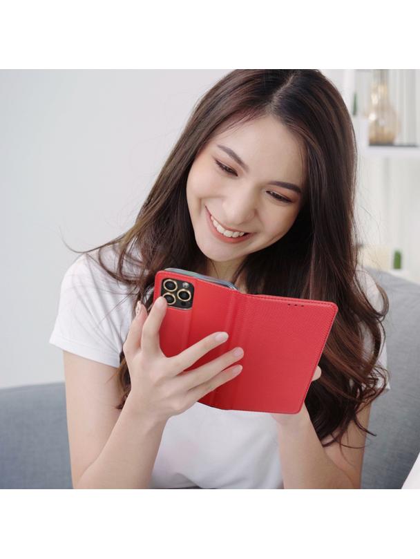 Kabura SMART CASE Book do SAMSUNG M13 4G czerwony