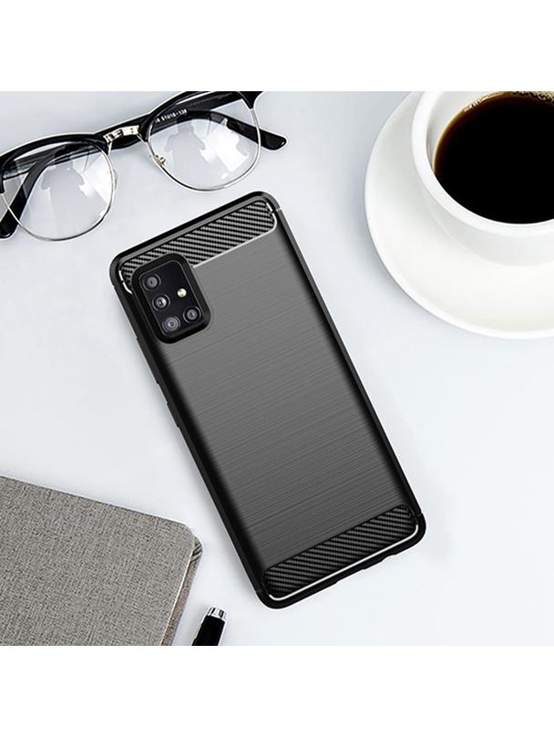 Futerał do Samsung A51 5G Carbon czarny