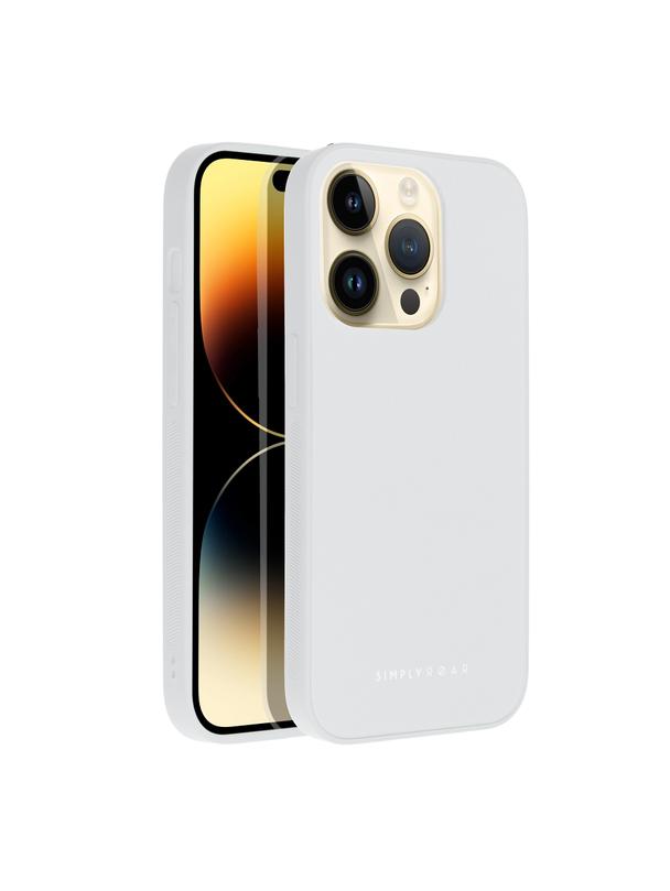 ROAR futerał MATTE GLASS do IPHONE 14 stalowy