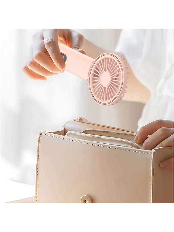 Wentylator / wiatrak przenośny W10 różowy