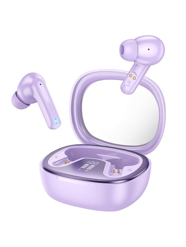 Słuchawki bezprzewodowe douszne Hoco TWS EQ6 fioletowe