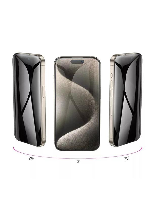 Szkło hartowane do iPhone 15 PLUS 360-degree privacy Hoco