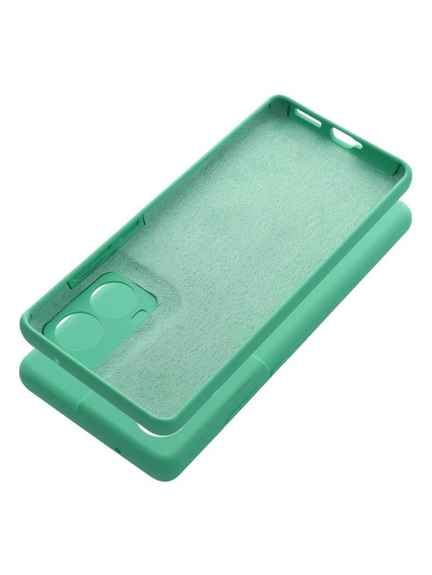 Futerał SILICONE 2mm do MOTOROLA G85 5G miętowy