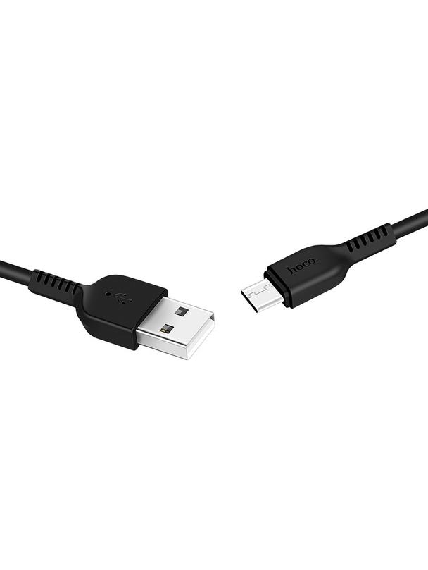Kabel USB A do USB C Hoco 1 m X13 czarny