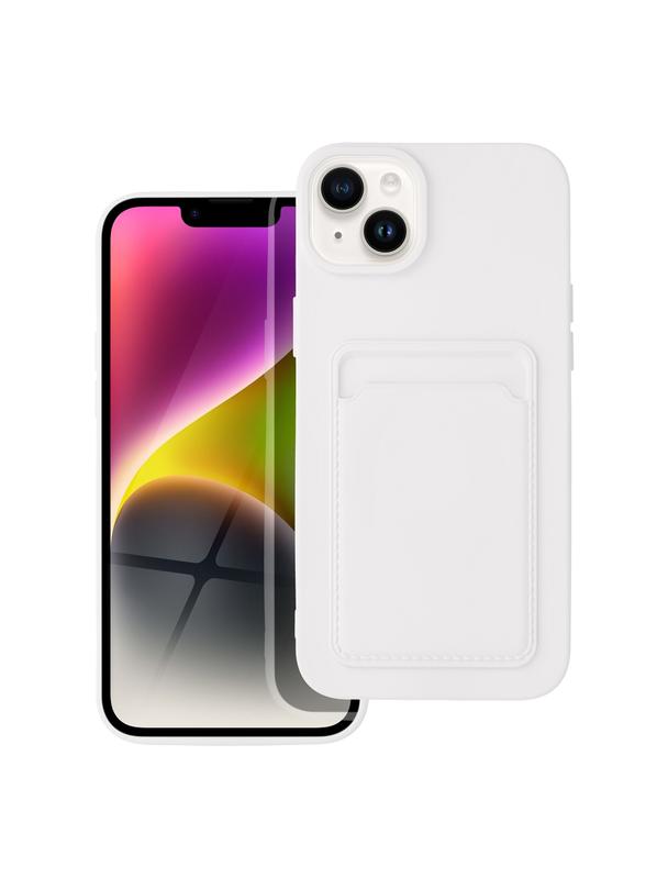Futerał CARD CASE do IPHONE 14 Plus biały