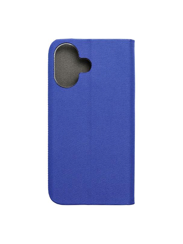 Kabura SENSITIVE Book do IPHONE 16 niebieski