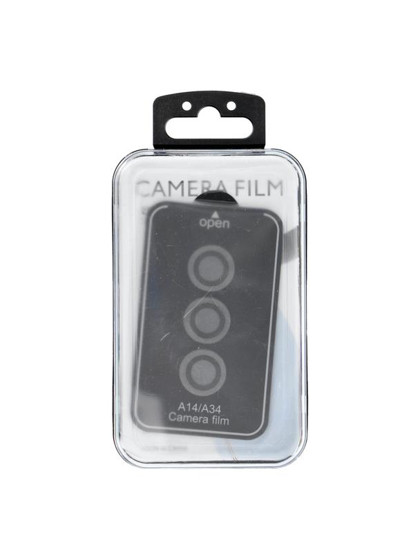 Osłona aparatu PROTECTOR 9H + aplikator do SAMSUNG A14 / A34 czarna