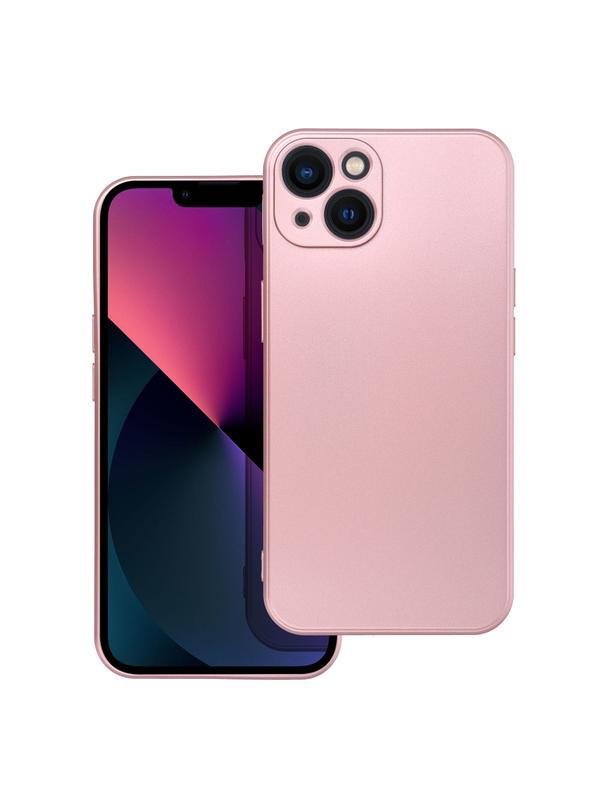 Futerał METALLIC do IPHONE 13 różowy