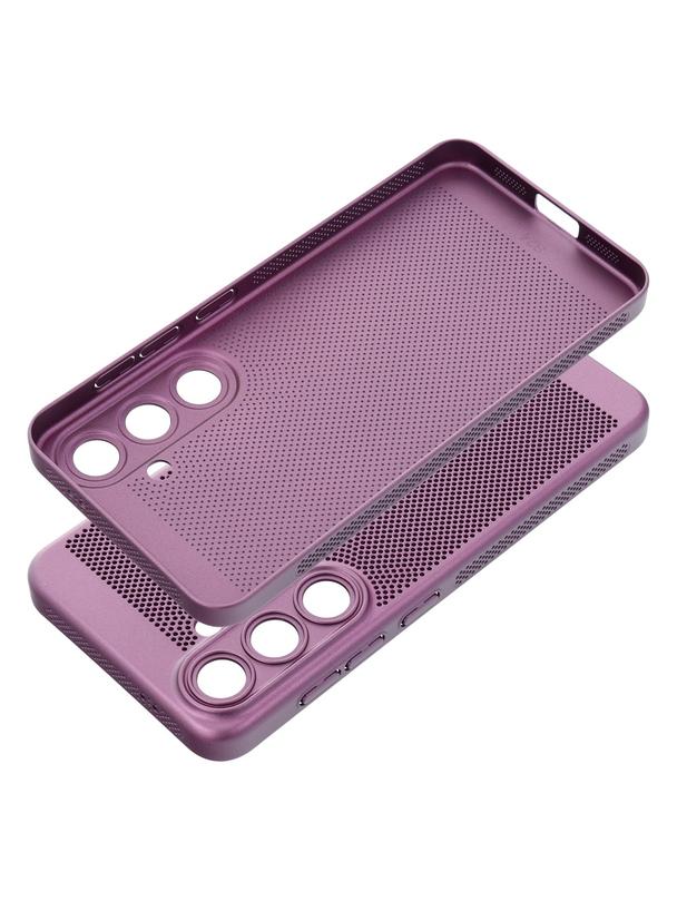 Futerał BREEZY do SAMSUNG S24 fioletowy