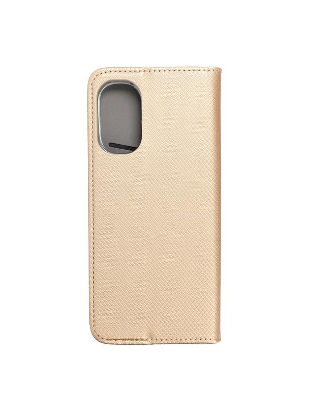 Kabura SMART CASE Book do MOTOROLA G62 złoty